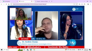 PSF en BLU RadioPsicología sin Fronteras Colombia en BLU RADIO: ¡Hablamos de Entornos Escolares Seguros! 🎙️📚PSF en BLU Radio